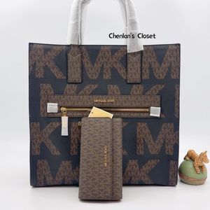💖NeW! Michael Kors Kenly Tote Set